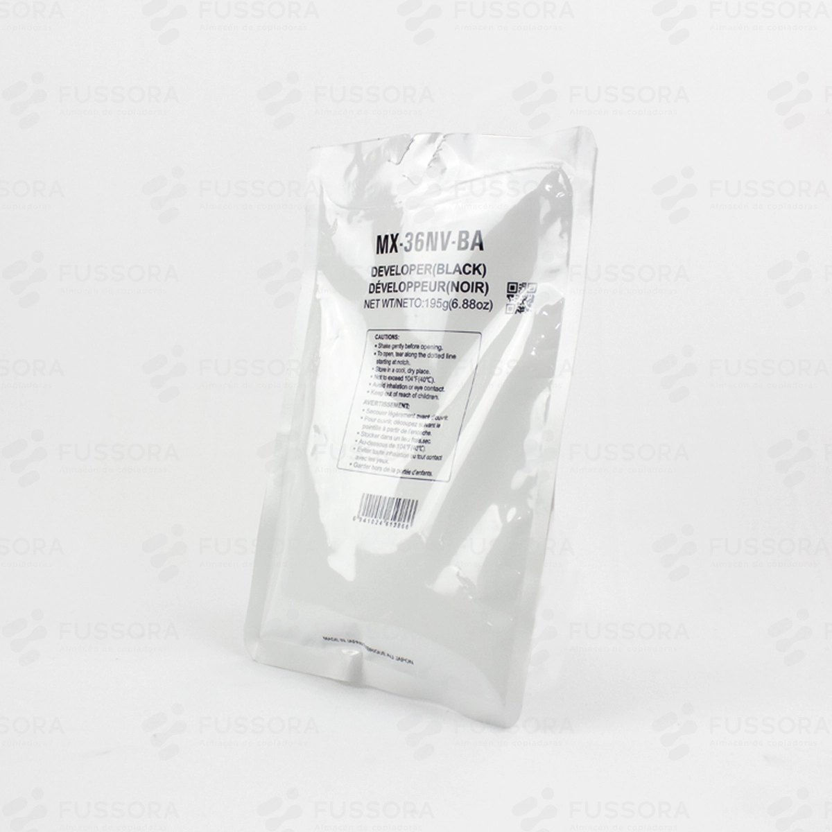 Revelador negro Sharp MX-2310U -2610N -2615N -2616N -2640N -3110N -3111U - 3115N -3116N -3140N -3610N -3640N