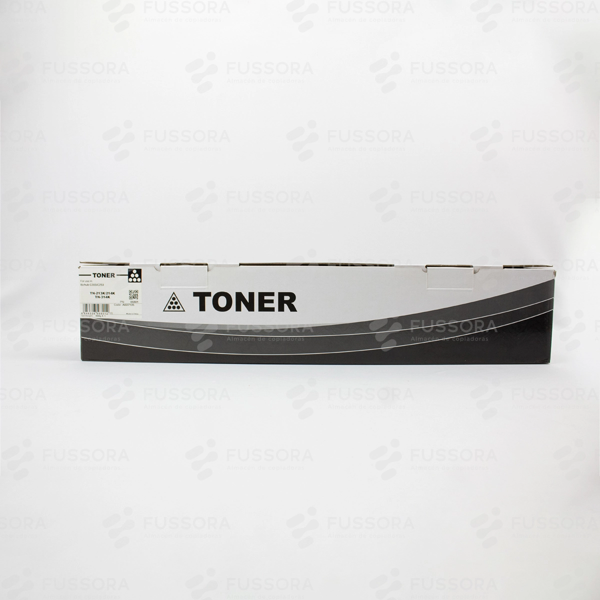 Tóner genérico - TN-213K -214K -314K Konica Minolta BZ-C203 -C253 - 460g ---> BLACK