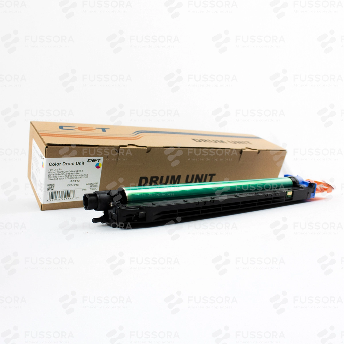 Unidad de tambor - DR512 Color - Konica Minolta Bizhub C224 -284 -364 -454 -554